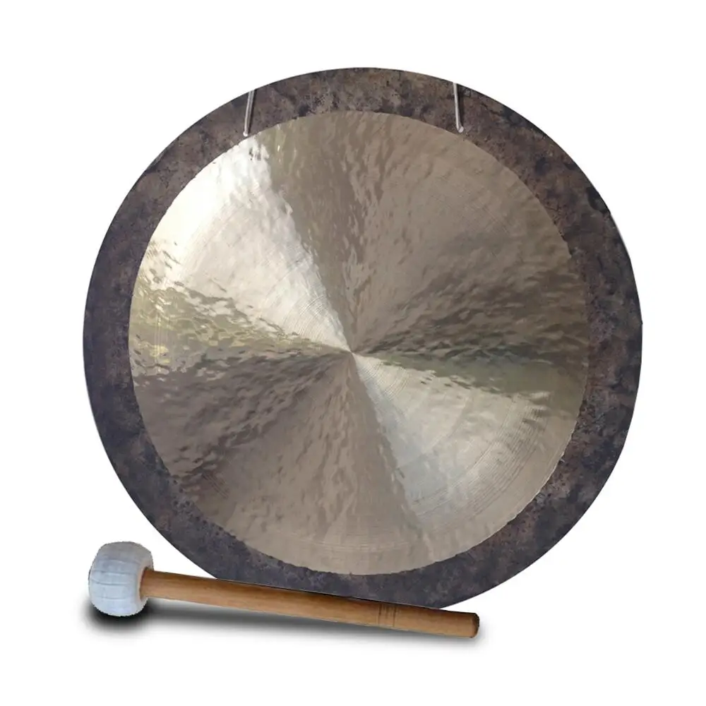 Arborea 14" Wind Gong 35cm Deep wave/Lotus/Taichi/Sun/Eclipse Feng gongs Gong Healing Best Choice chinese gong instrument