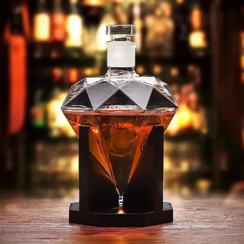 Diamond Whiskey Decanter Set 1