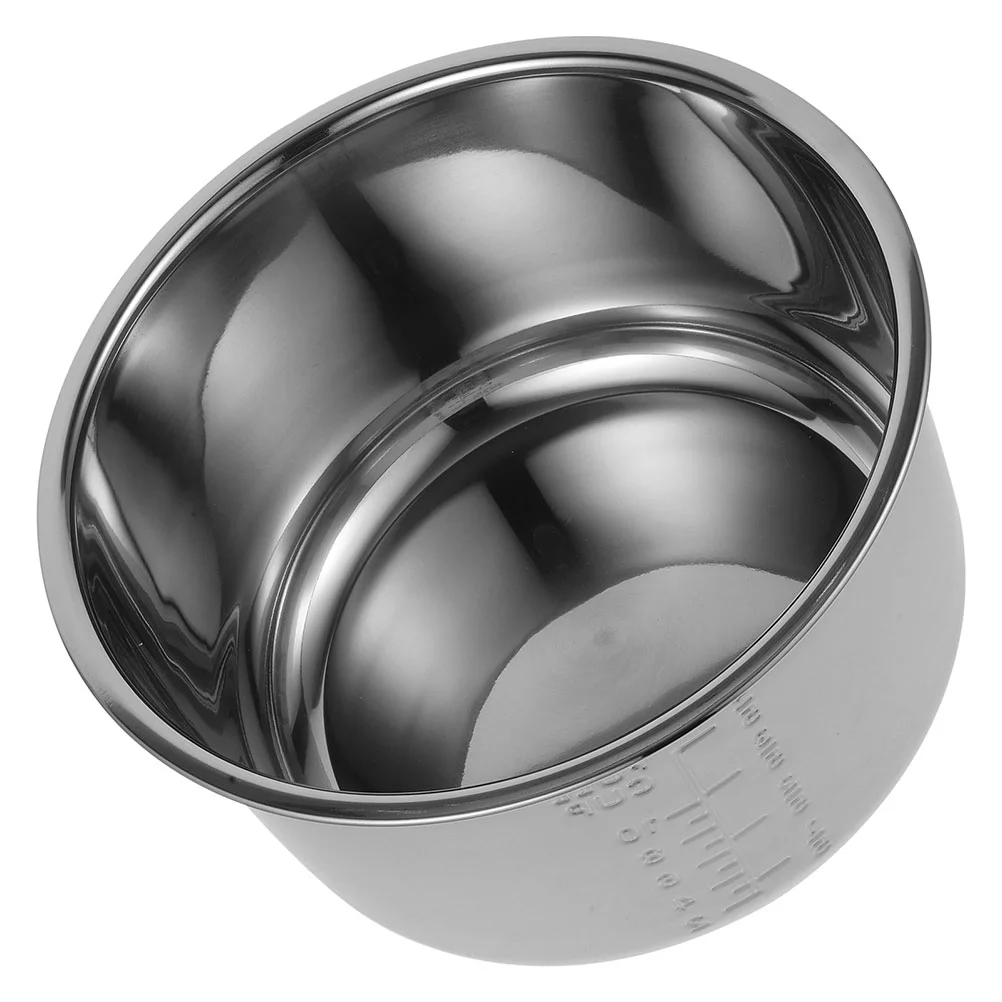 Rice Cooker Liner House Inner Pot Cooking Multi-use Metal Pan Stainless Steel Kitchenware Electric Supply Pressure