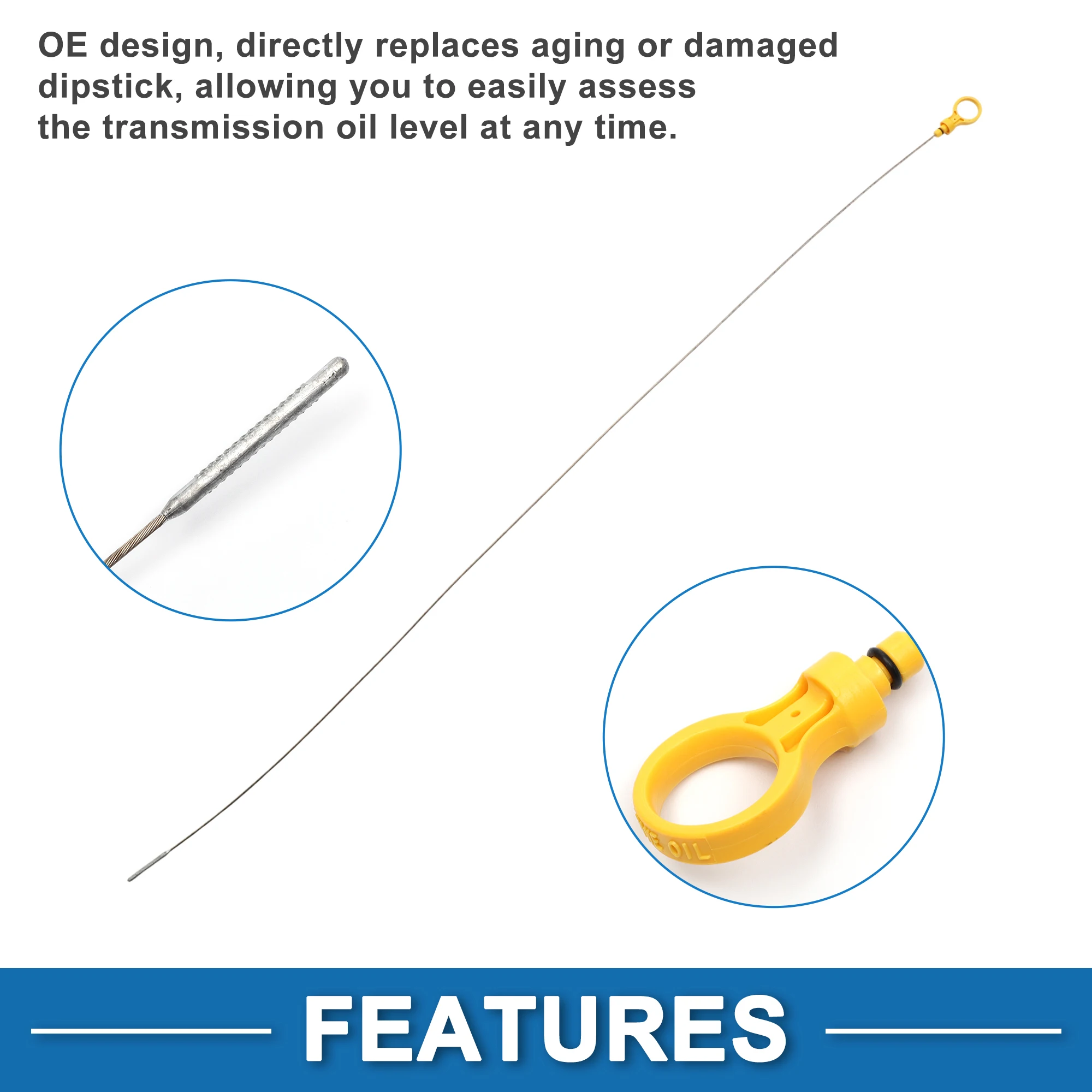쉐보레 익스프레스 2500 4.3L V6 2003-2014용 UXCELL 엔진 오일 딥스틱