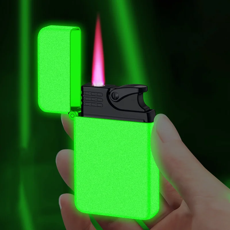Windproof Waterproof Metal Lighter Electroplated Embossed Pattern Red Fire Direct Cigar Men Colour Smoke Accesoires kerosene lighter bbq lighter butane gas lighter cigarette lighter