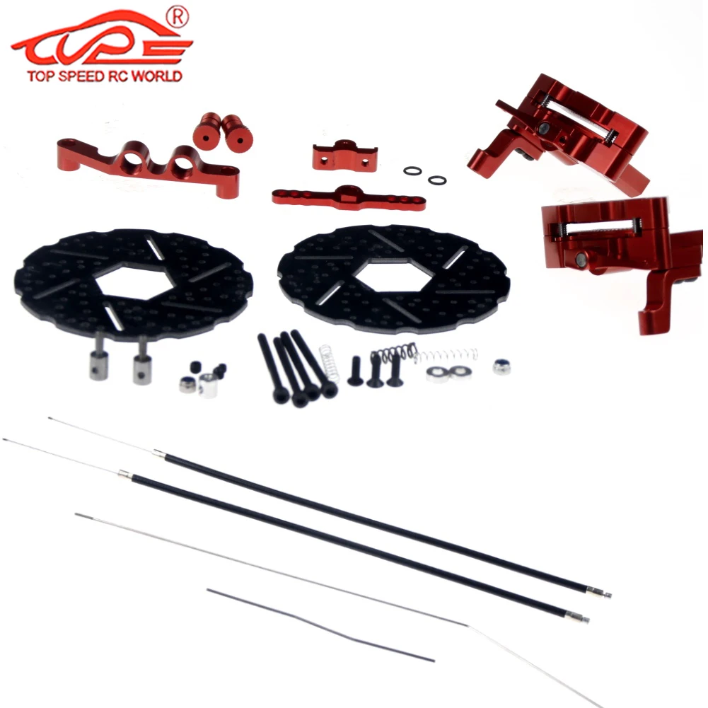 

Upgrade Front Wire Cable Brake System Set for 1/5 Scale Rc Car Gas HPI ROFUN BAHA ROVAN KM BAJA 5B 5T 5SC Buggy Truck Parts
