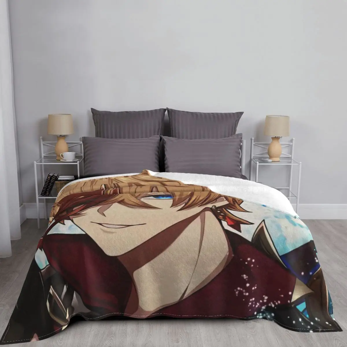 Childe Genshin ����Ʈ ���, �ε巯�� ���� ���ڱؼ� ���, ħ�� ���� ķ�� ���