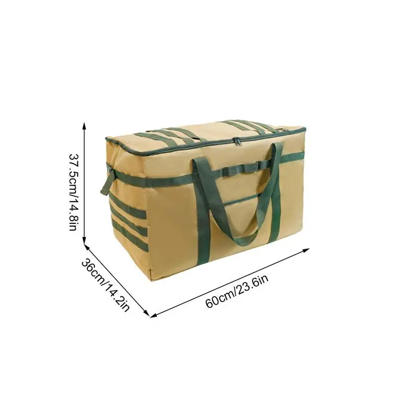 Outdoor Camping Tote Bag Large Capacity Storage Lamp Tableware Bag Camping Tool Picnic Travel Outdoor Storage