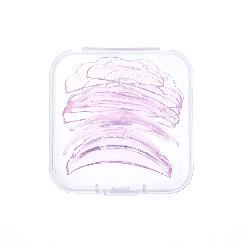 5쌍의 셀프 접착 실리콘 속눈썹 리프팅 패드, 속눈썹 펌 패드, 속눈썹 리프트 쉴드, 3D 속눈썹 연장 리프팅 컬러 메이크업 도구