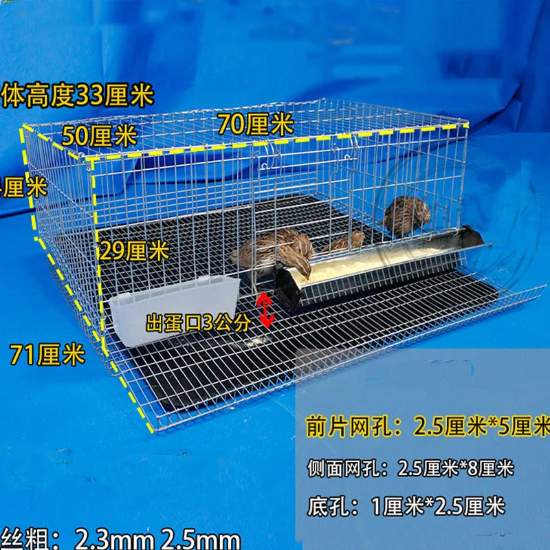 2SETS Large Specifically Family Farm quail chick birds Partridge pigeon parrot egg laying cage house breeding cage factory price