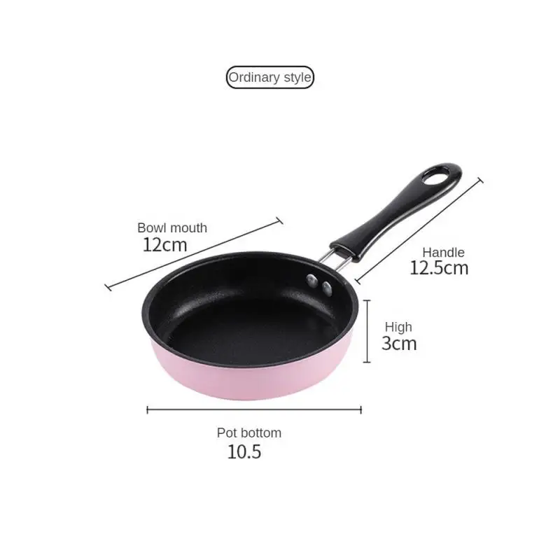 Omelet Pans Non Stick Small Saute Pan Round Skillet for Induction