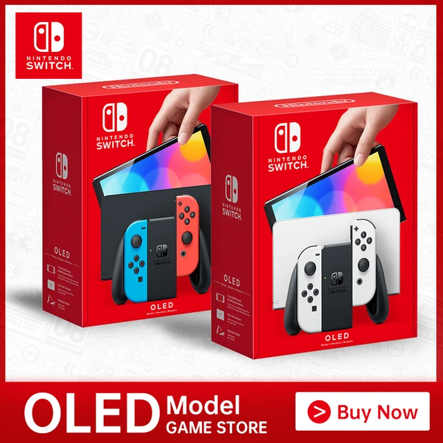 Nintendo Switch OLED White Set Blue and Red and Set OLED Splatoon 3 -  AliExpress