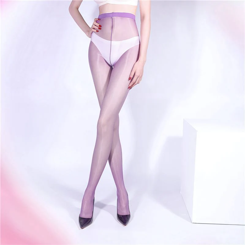 Ultra Thin Sexy High Waist Shiny Sheer Tights