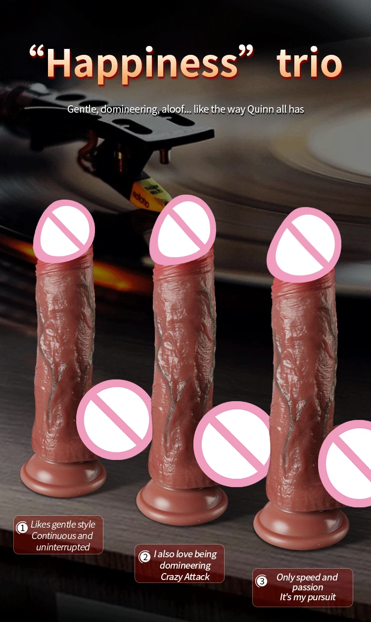 Wireless Remote Control Realistic Dildo Female Masturbation Sex Toys Adult Telescoping Vibrators Vagina Anal Vibrator for Women