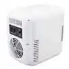 4L Portable Car Refrigerator Large Capacity Small Size Food Grade Liner Cooler Warmer Mini Fridge for Dormitory Home Office 4