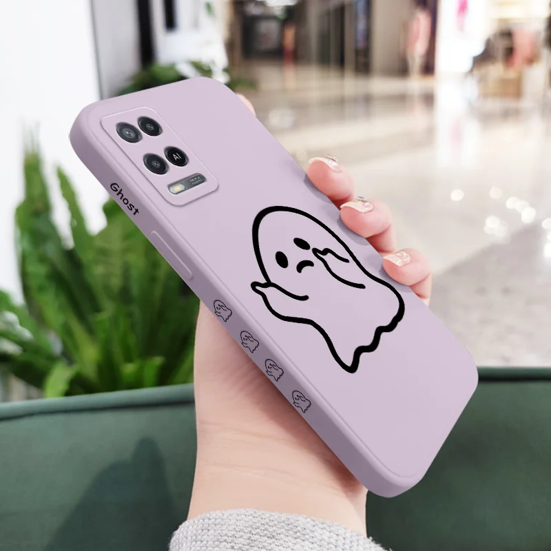 Ghost Finger Protective Phone Case - Sleek and Durable Cover