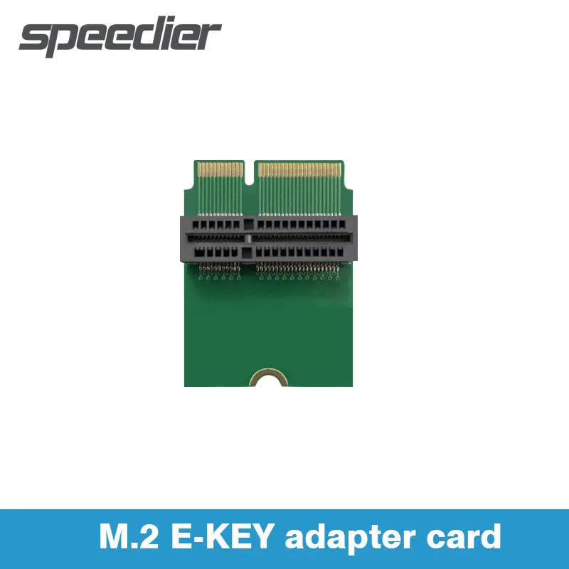 

Вертикальный адаптер M.2 E-Key под прямым углом 90 °, сетевая карта адаптера без фиксации, плата адаптера M.2 m2 Key-E, конвертерная карта