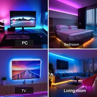 RGB Led Strip Lights 5m 10m 20m 30m Led Room Light with APP Control Flexible Ribbon Luces Led Tape for Room Bedroom Decoration 6