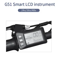 Contrôleur de remplacement de vélo électrique Strict G51, écran LCD, accélérateur de Scooter électrique à 5 broches, connecteur étanche 4