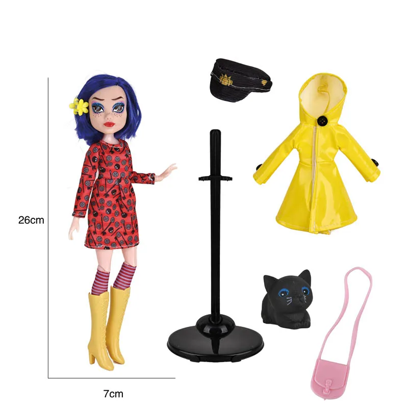 Ghost Mom Caroline Raincoat Edition Super Mobile Doll Handmade Model Human Doll Toy