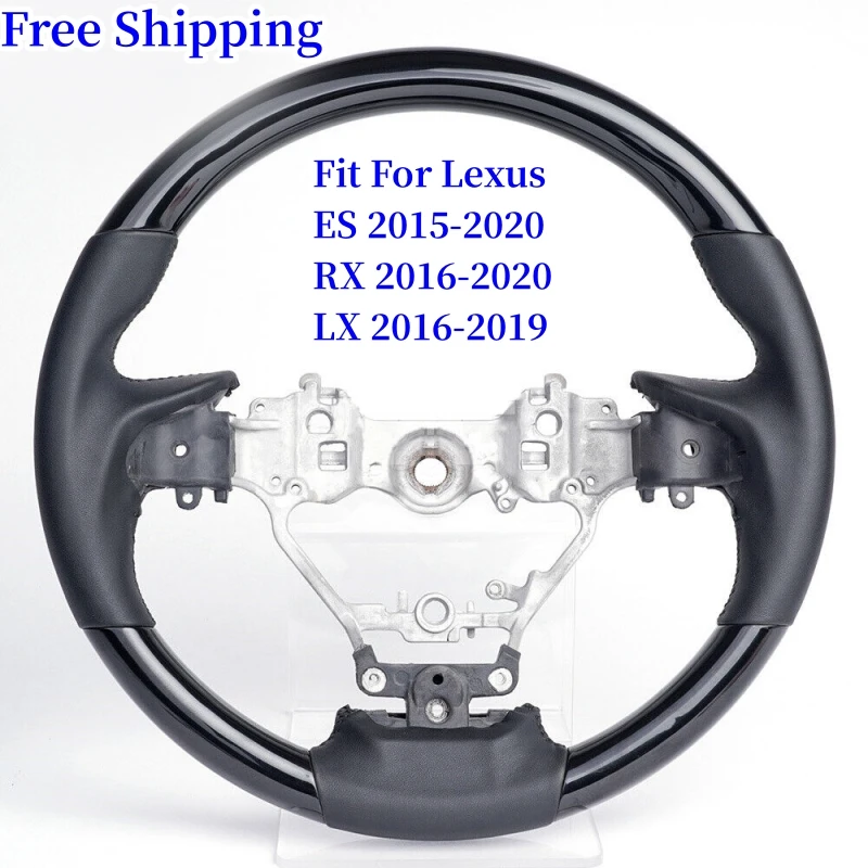 

Автомобильное рулевое колесо из углеродного волокна, подходит для Lexus ES 2015-2020 RX 2016-2020 LX 2016-2019 ES300 ES330, автомобильные аксессуары для рулевого колеса