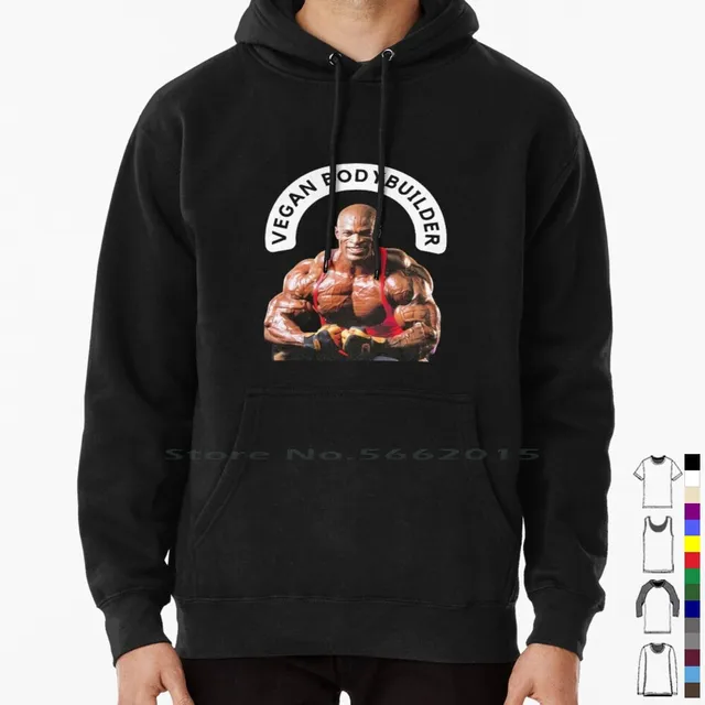 Plant Based Fitness, Vegan Bodybuilder Gifts' Unisex Lightweight Terry  Hoodie