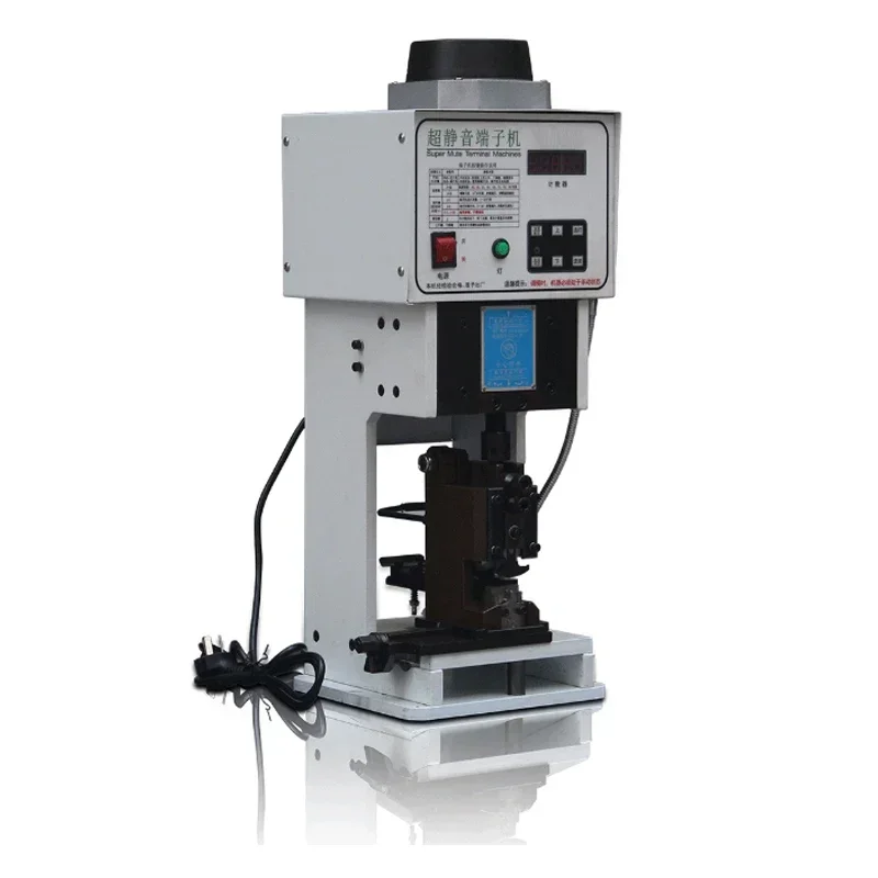 JH 1.5T Automatic Wire Terminal Crimping Machine 550W 15KN 30mm Stroke Vertical