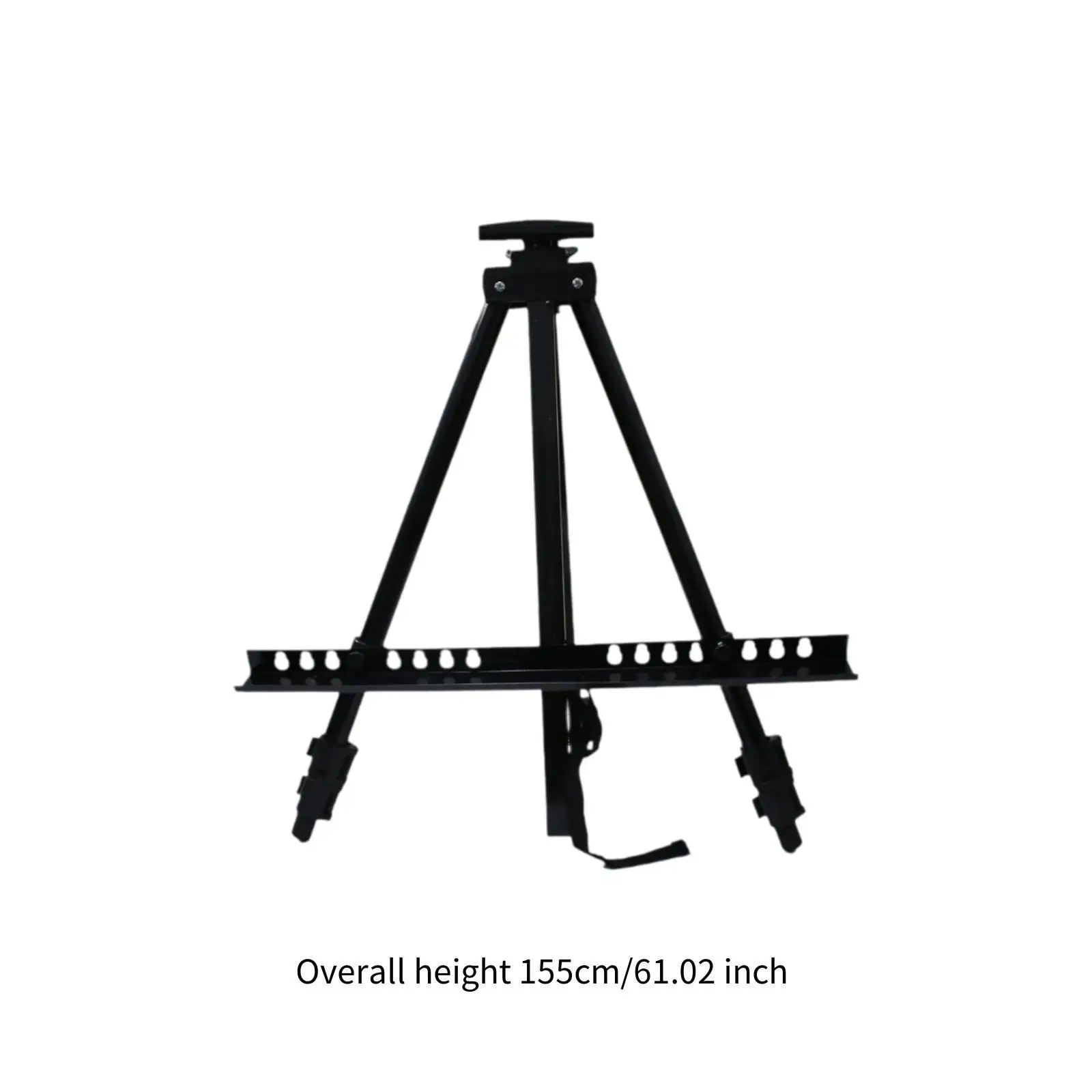 Metal Sketch Easel Painting Display Easel Stand Travel Shelf Tabletop Art for Sketch Drawing Floor Painting