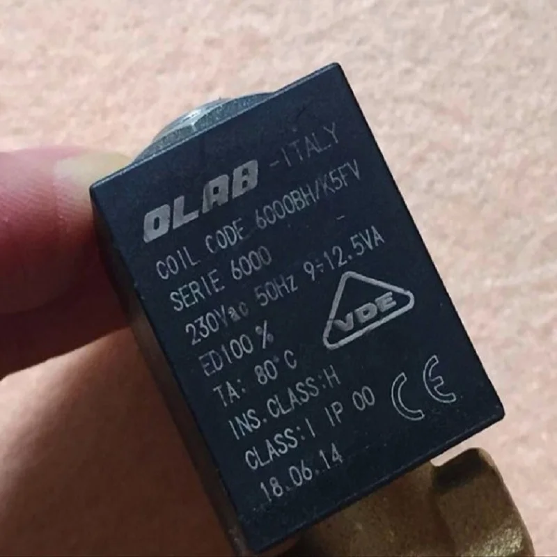 Olab-válvula Solenóide Itália Série 6000 ac 230v 50hz Normalmente Fechada Válvula de ar e Água j