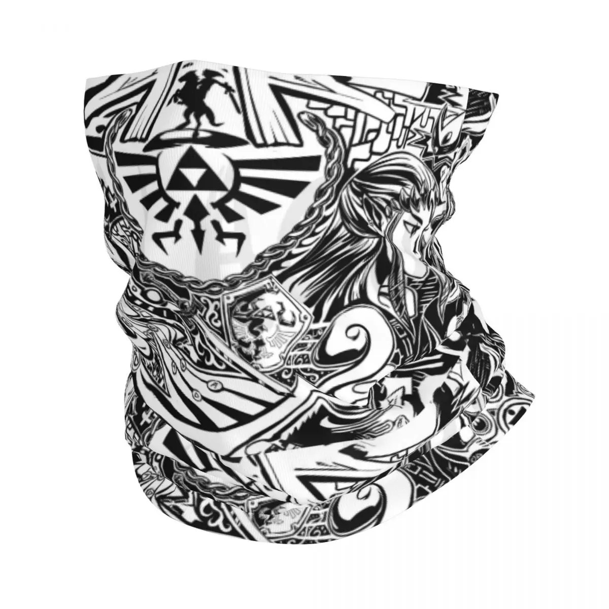 

Legend Of Zeldas Bandana Neck Gaiter UV Protection Face Scarf Cover Men Women Headband Tube Balaclava