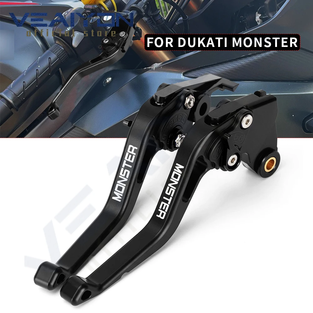 

For DUCATI MONSTER S4/S4R 2001 2002 2003 2004 2005 2006 S2R 1000 2006 2007 2008 Motorcycle Accessories Brake Clutch Levers