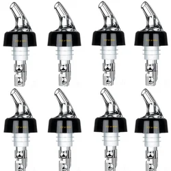 Multifunctional Liquor Bottle Pouring Spouts for Spirits and Cocktails (8PCS 60ml)