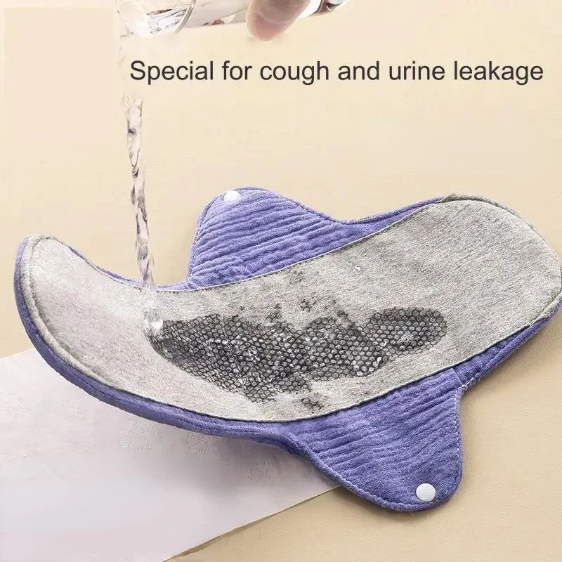 Coussin anti-fuite d'urine pour personnes âgées, coussin de soins pour patients d'incontinence, sous-vêtements Anti-fuite, couche en coton lavable et épaisse