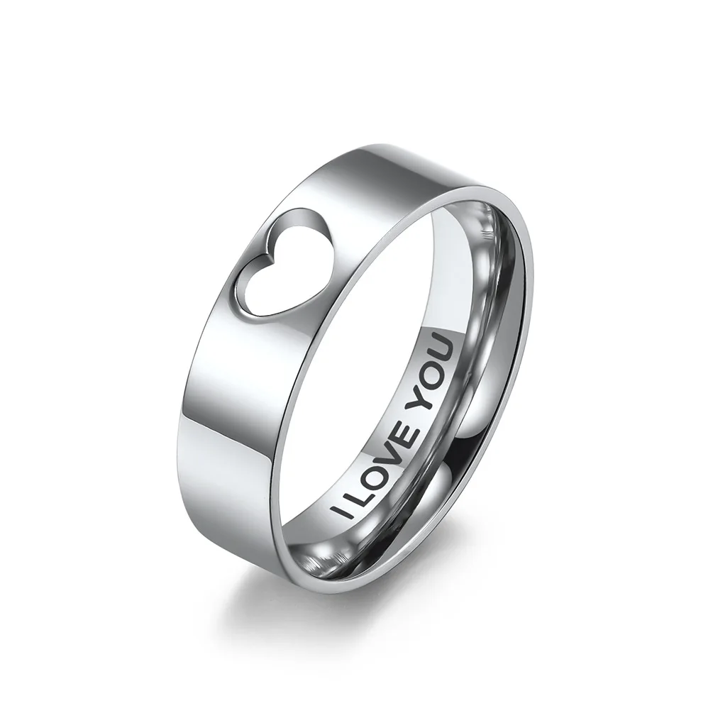 Compre Anillo De Boda Classic Step 5mm En 0.01 Quilates 14k Oro Blanco