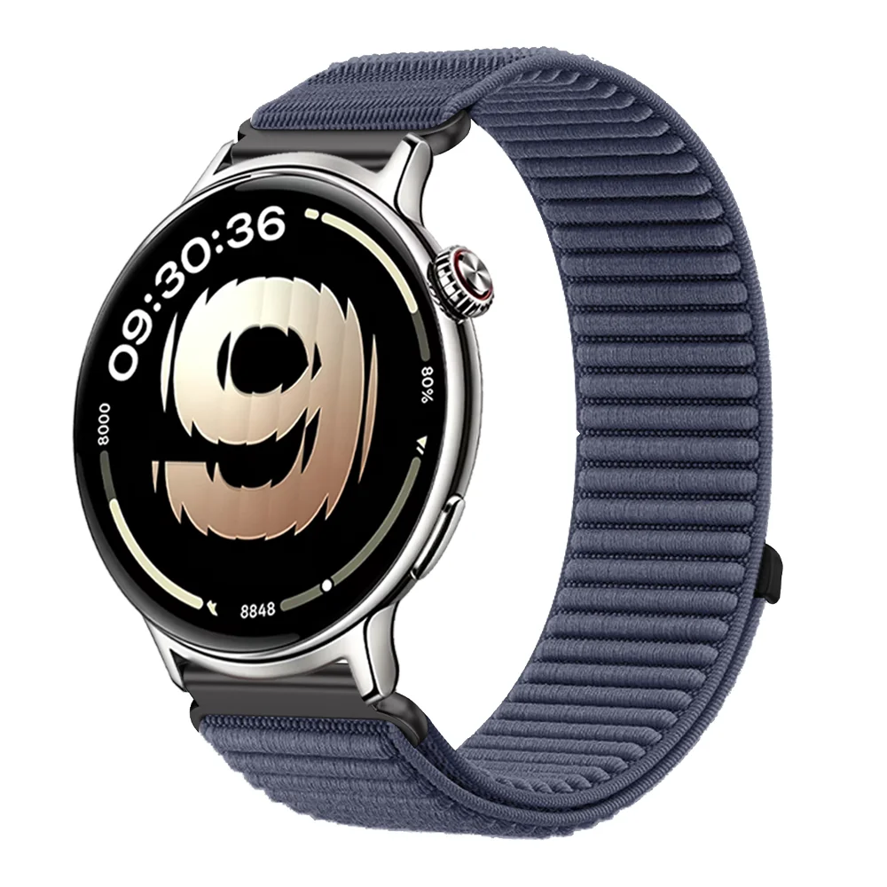 Breathable Nylon Watch Strap - Adjustable Size Options