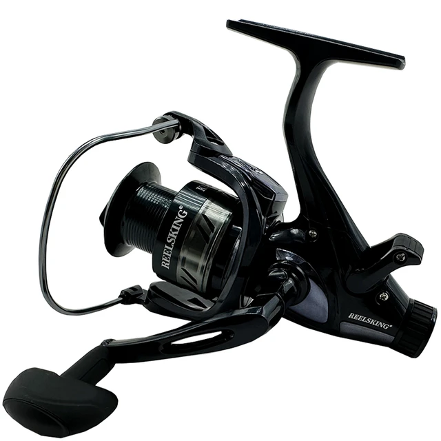 New KF3000-6000 Series Fishing Reel Double Brake Coil Carp Feeder