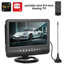 Lettore multimediale portatile da 9.5 pollici per autoradio lettore multimediale 16:9 3D DVD TV Home Video analogico per auto lettori di schermi LCD grandangolari