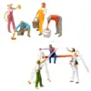 1/87 People Figure Painter Miniature Painting Scene Micro Landscape with Ladder Rack for Train Railways Sand Table Building Kit 2