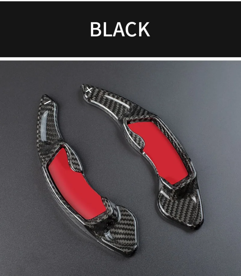 T-carbon Carbon Fiber Steering Wheel Extension Paddle Shift For Subaru Forester SJ BRZ XV Outback Legacy For Toyota GT86 FR-S