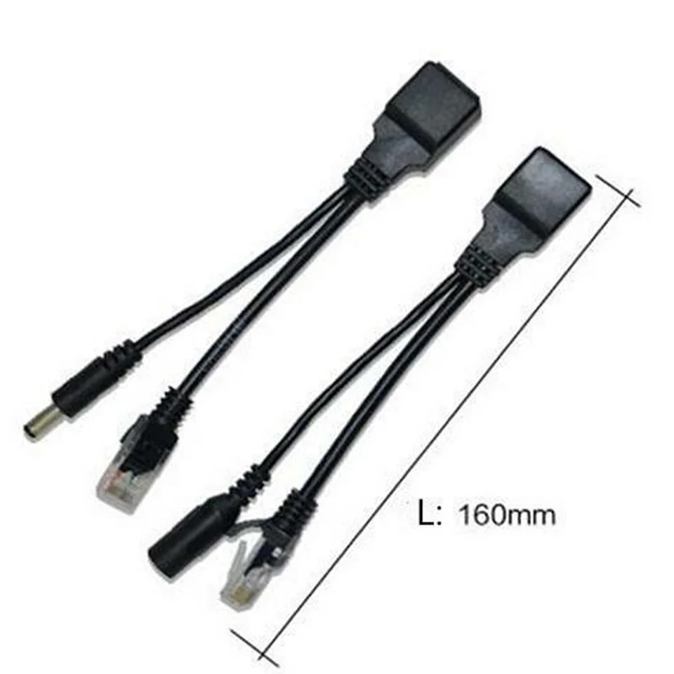 Kit POE 10 Coppie – Iniettore E Splitter RJ45 Per Telecamere IP, Alimentazione DC 12V
