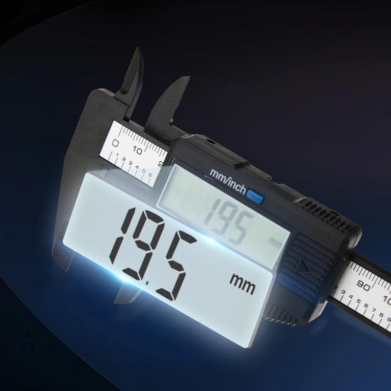 Plastic Caliper Pachometer Digital Caliper Electronic Ruler Vernier Digital Caliber Measuring Tool Digital Calibrator Micrometer - Image 4