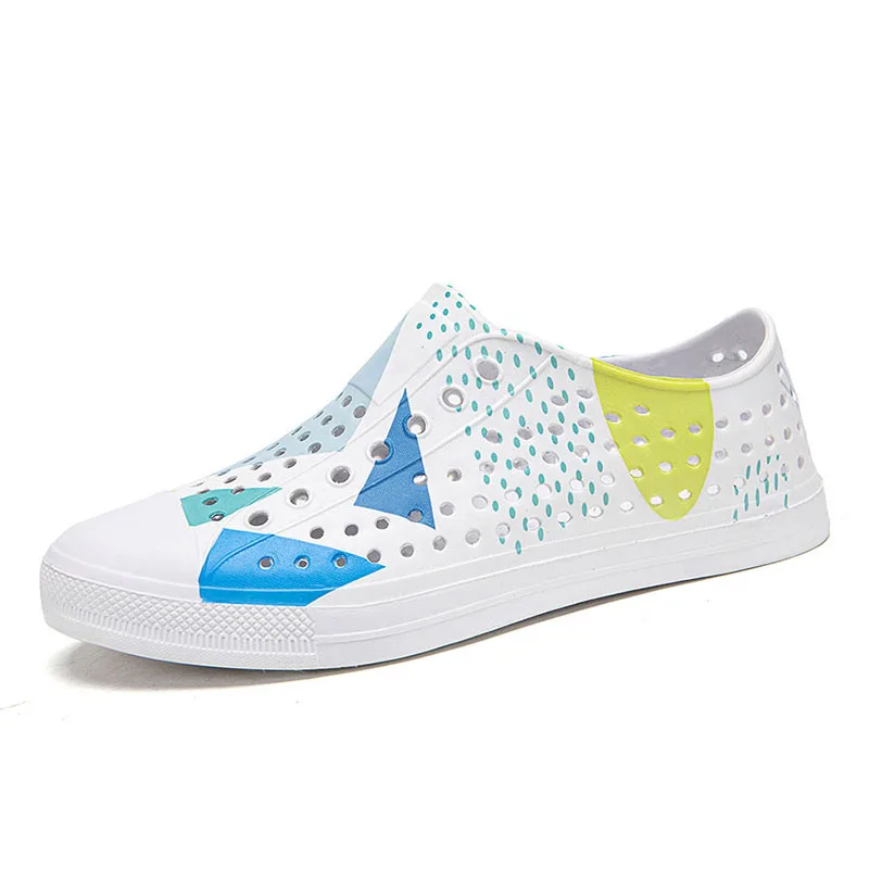 

Mens Sandals Summer Beach Shoes Women's Slippers One-piece EVA Comfortable Soft Lightweight Sandals Large Size 36-45