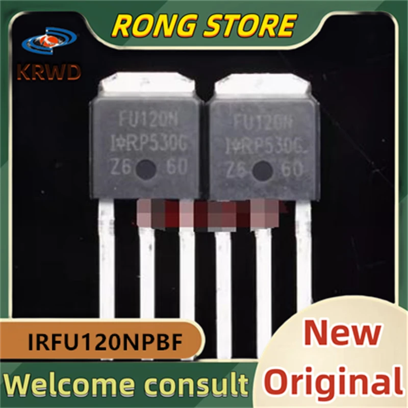 

(20 шт.) FU120N Новый и оригинальный чип IC IRFU120NPBF IRFU120N TO251