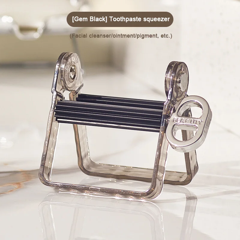 Toothpaste Squeezer Tooth Paste Holder Bathroom Tools Tube Cosmetics Press Facial Cleanser Rolling Squeezing Dispenser Tools New 3