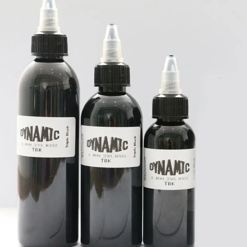 Inchiostro Nero Tattoo Colore DIY Forniture Professionali Body Painting Art Inchiostro di Pittura Colore a Lunga Durata 1/2/3PCS tattoo ink tattoo ink pigment tattoo ink kit