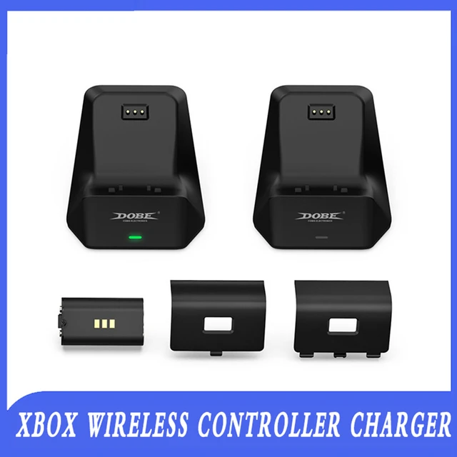 Gamepad Charger Kit With Battery Pack + Battery Cover Game Accessories For Xbox  One S Xbox One X Xbox Series X Game Controller - Accessories - AliExpress