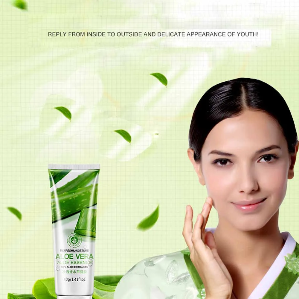 SOOTHING & MOISTURE GEL PURE MOISTURIZER 40g Spots Freckles Melasma Face Cream Primer Natural Aloe vera