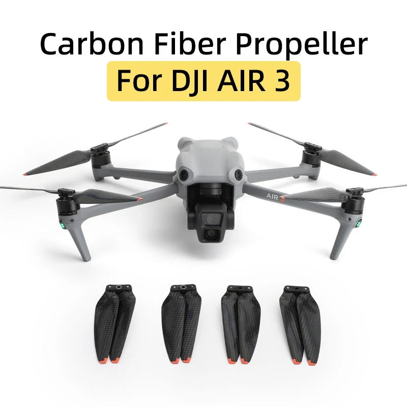 

Лопасти для дрона DJI AIR 3 из углеродного волокна, Сменные запасные части для квадрокоптера, быстросъемные лопасти 8747F, аксессуары для Fly