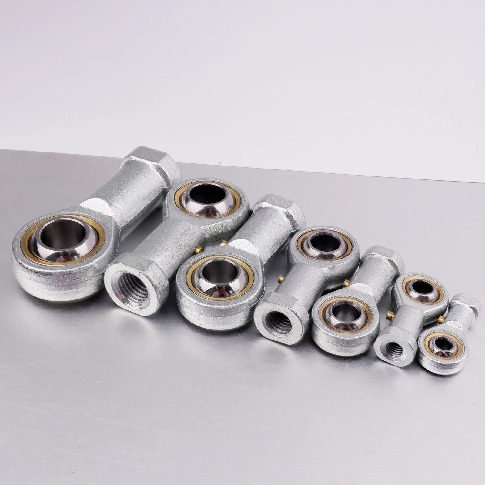 1PCS PHS M6 M8 M10 M12 M14 M16 M18 Metric Fish Eye Rod Ends Bearing Female Thread Ball Joint Right Hand
