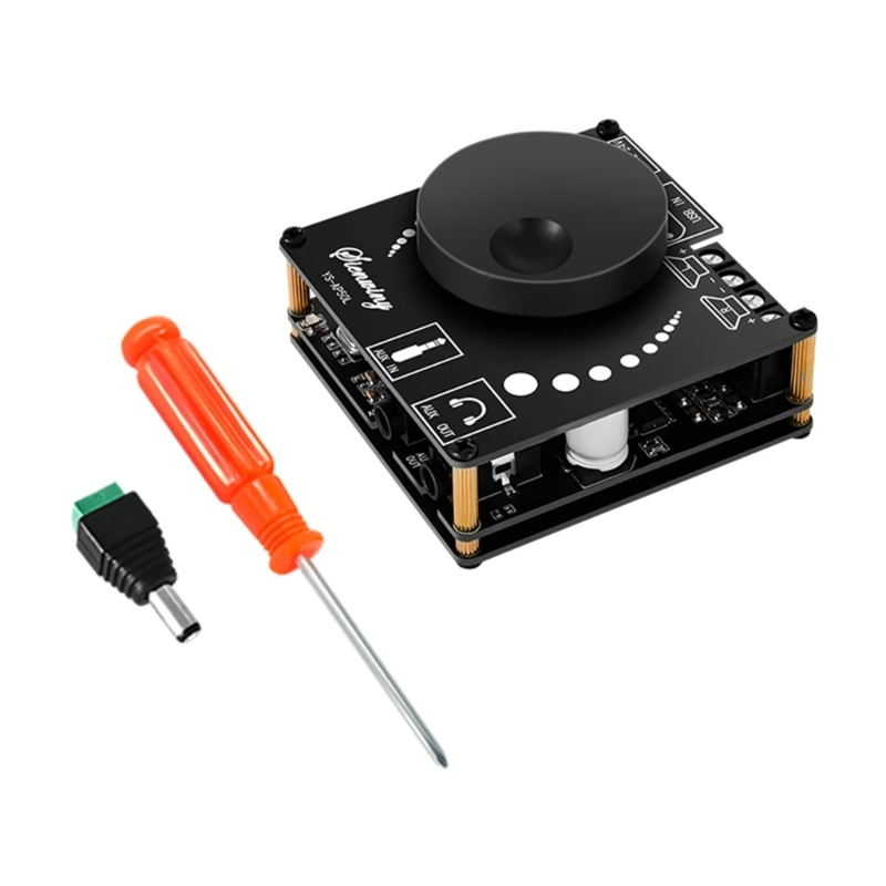 

HIFI 50Wx2 YS-AP50L Stereo Bluetooth-compatible 5.0 Digital Amplifier Board AUX USBC Input DC12V-24V Home Theater
