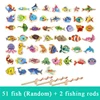Magnetic Fishing Game Suitable For Young Children Wooden Letter Puzzle Maze Board Preschool ABC Capital Letter Matching Game 6