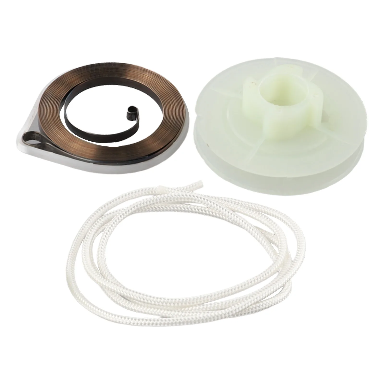 High Quality Recoil Starter Chainsaw Parts Start Spring Garden Power Tool Accessories For Chinese Chainsaw 4500 5200