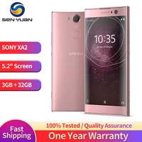 Sony Xperia XA2 H3113 H4113 4G LTE Mobile Phone 5.2'' IPS LCD 3GB RAM 32GB ROM 1/2 SIM Card Snapdragon 630  xa2 cellphone 1