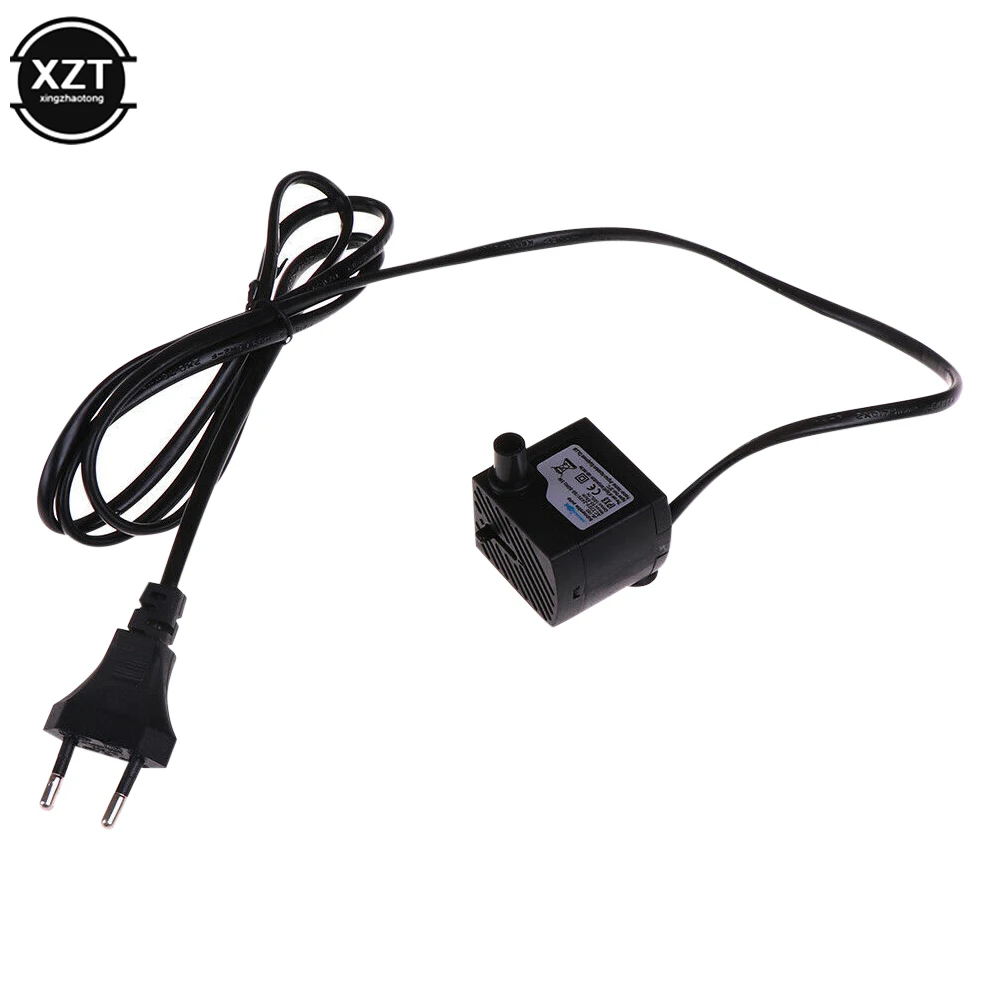 Mini AC 220V 3W Submersible Water Pump Aquarium Fountain Air Fish Tank Pond Water Pump EU Plug 220v Water Pumps